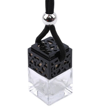 Air Freshener Ornament Perfume Bottle Pendant Essential Oils Auto Car Perfume Bottle Hanging Glass Bottle Car - styling - Sahin Orginals