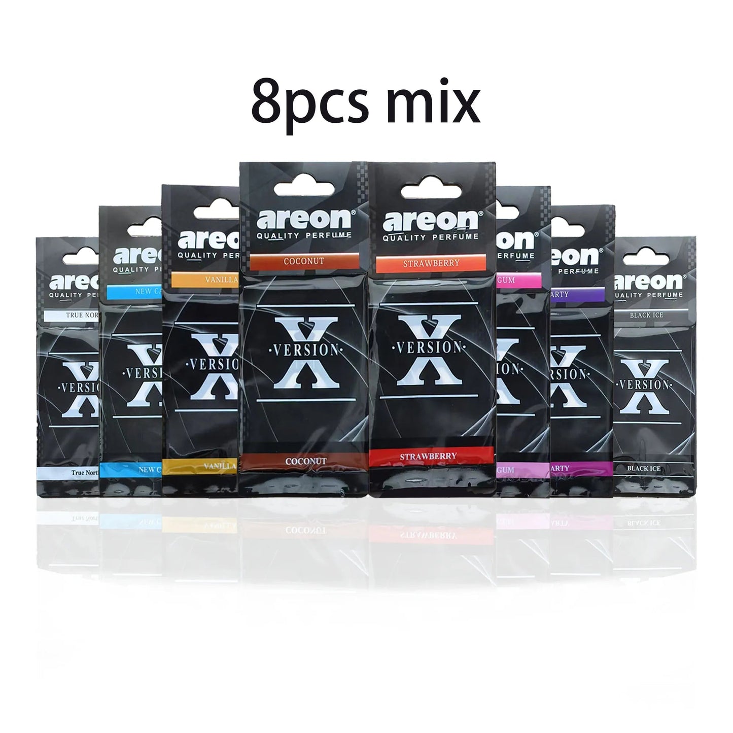 Auto - Duftbaum „Shape X“ – Hochwertiger Lufterfrischer & Rückspiegel - Dekoration (Set) - Sahin Orginals