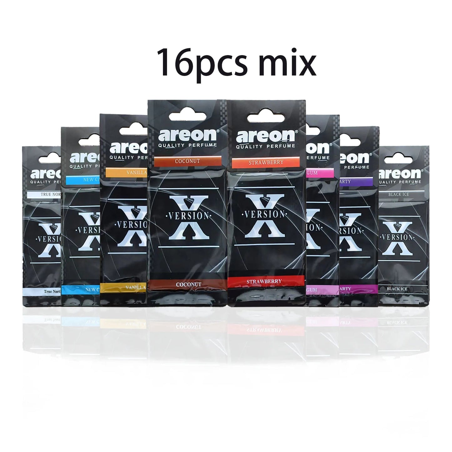 Auto - Duftbaum „Shape X“ – Hochwertiger Lufterfrischer & Rückspiegel - Dekoration (Set) - Sahin Orginals