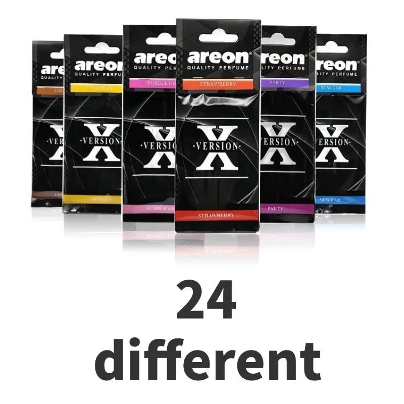 Auto - Duftbaum „Shape X“ – Hochwertiger Lufterfrischer & Rückspiegel - Dekoration (Set) - Sahin Orginals