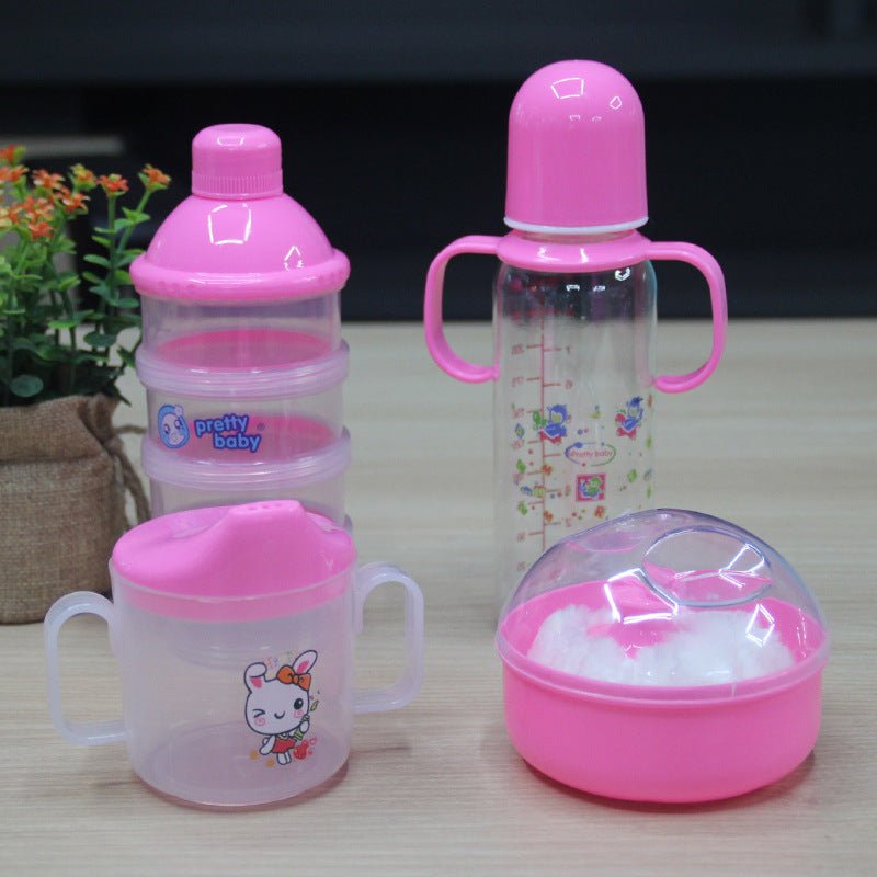 Baby & Toddler Milk Bottle Set – 4 - teiliges Set für Mutter & Kind - Sahin Orginals