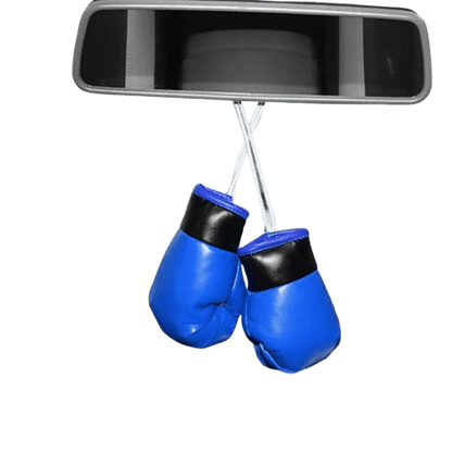 Boxing Gloves Auto - Anhänger (1 Paar) – Leder Deko für den Rückspiegel - Sahin Orginals