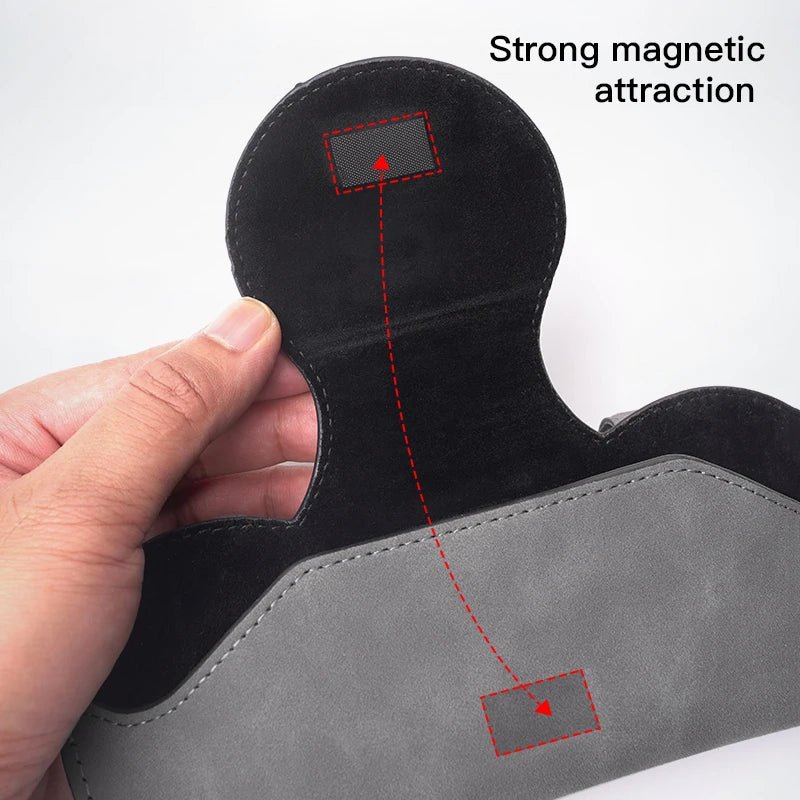 Car Sunglasses Multi - Function Storage Box For Audi Sline A3 A1 A4 B8 B7 A6 C7 A5 A7 A8 B9 B6 C6 Q2 Q3 Q5 Q7 Q8 TT S3 S4 S7 S8 - Sahin Orginals