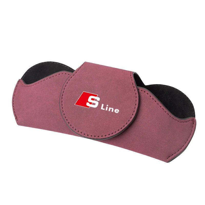 Car Sunglasses Multi - Function Storage Box For Audi Sline A3 A1 A4 B8 B7 A6 C7 A5 A7 A8 B9 B6 C6 Q2 Q3 Q5 Q7 Q8 TT S3 S4 S7 S8 - Sahin Orginals