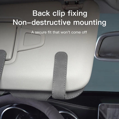 Car Sunglasses Multi - Function Storage Box For Audi Sline A3 A1 A4 B8 B7 A6 C7 A5 A7 A8 B9 B6 C6 Q2 Q3 Q5 Q7 Q8 TT S3 S4 S7 S8 - Sahin Orginals