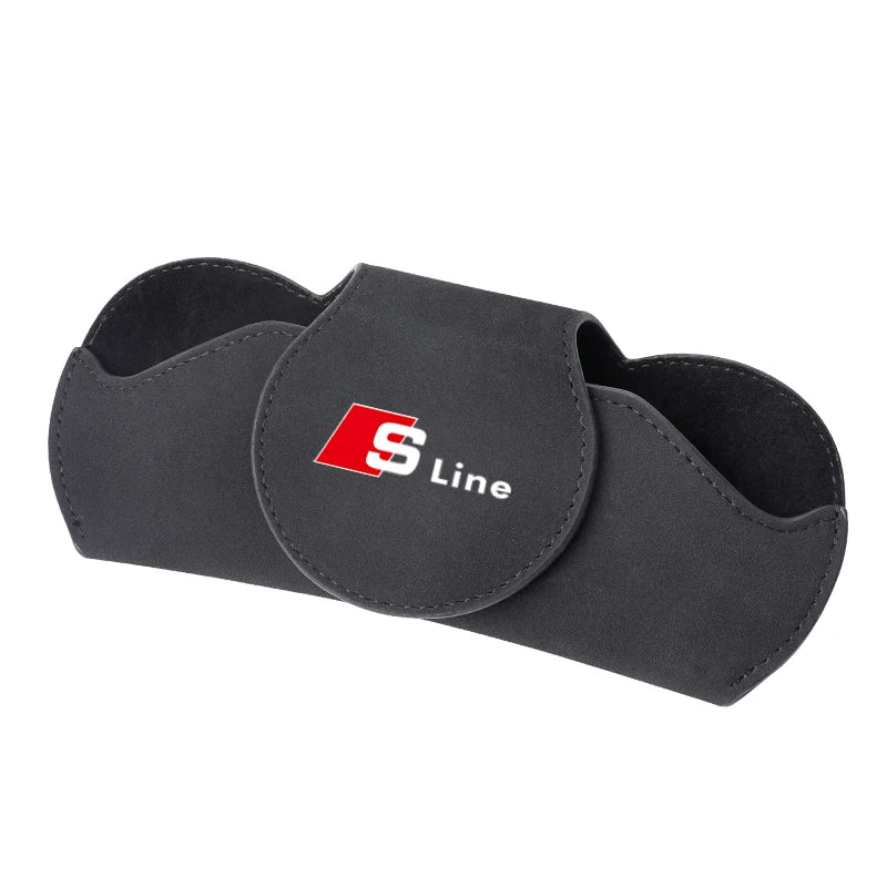 Car Sunglasses Multi - Function Storage Box For Audi Sline A3 A1 A4 B8 B7 A6 C7 A5 A7 A8 B9 B6 C6 Q2 Q3 Q5 Q7 Q8 TT S3 S4 S7 S8 - Sahin Orginals