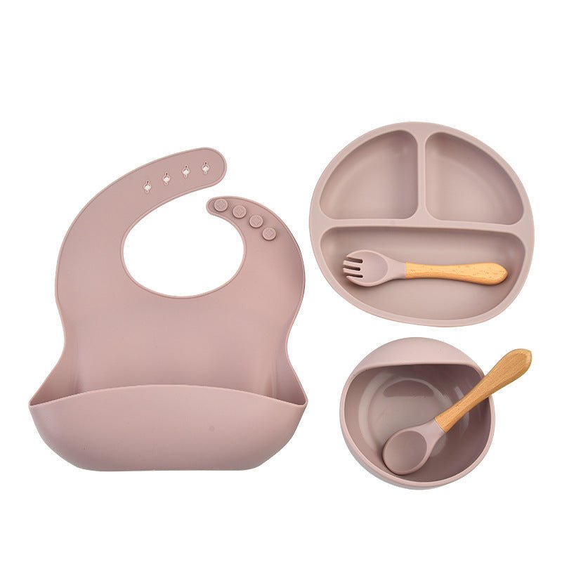 Children's Silicone Tableware – Fütterungsschale mit Saugnapf | Anti - Rutsch Babygeschirr - Sahin Orginals