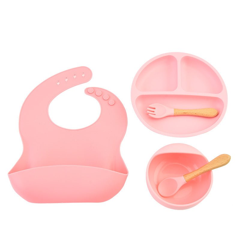Children's Silicone Tableware – Fütterungsschale mit Saugnapf | Anti - Rutsch Babygeschirr - Sahin Orginals