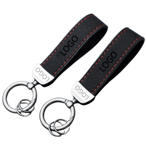 Custom Car Logo Suede Leather Keychain – Dein Persönlicher Retro - Schlüsselanhänger - Sahin Orginals