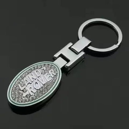 Double - Sided Car Emblem Metal Keychain Jewelry Pendant Diamond Embedded Auto Brand Key Ring for Mercedes BMW Volkswagen - Sahin Orginals