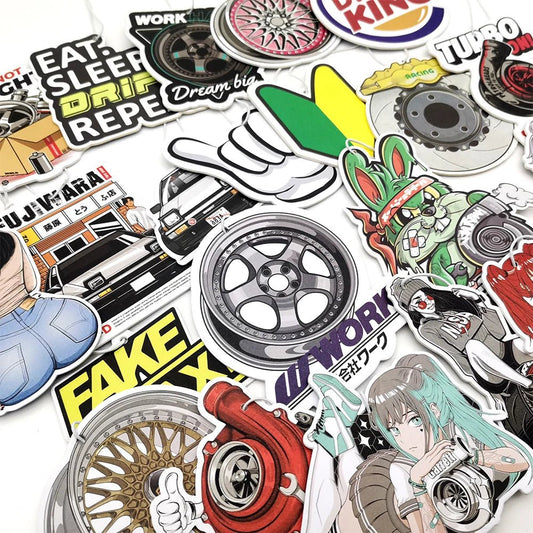 JDM „Sexy Girl“ Auto - Lufterfrischer – Rückspiegel Duftanhänger | Turbo Style Car Accessory - Sahin Orginals