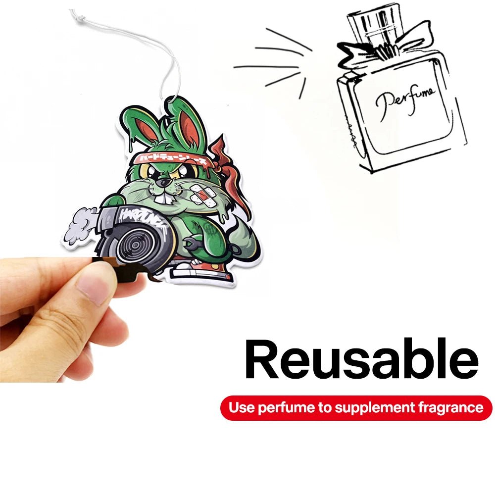 JDM „Sexy Girl“ Auto - Lufterfrischer – Rückspiegel Duftanhänger | Turbo Style Car Accessory - Sahin Orginals