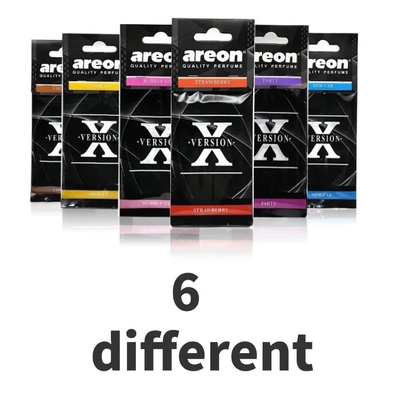 Our High - Quality [Shape X] car air fresheners, which can be used as decorations for car rearview mirrors, are available in sets - Sahin Orginals