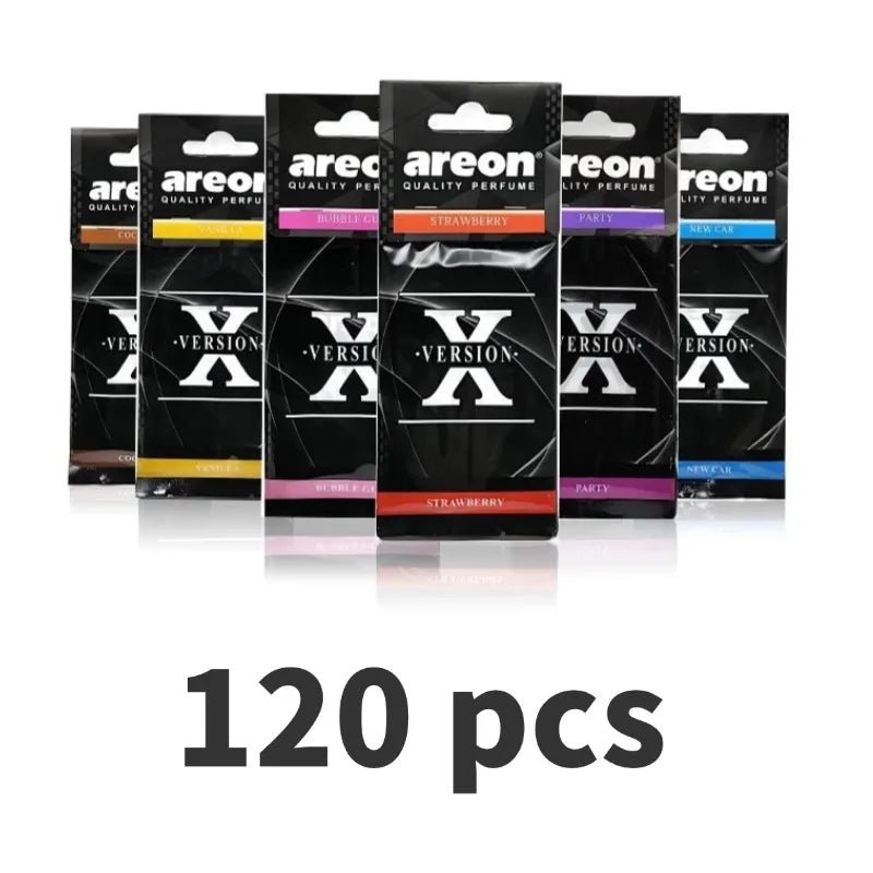 Our High - Quality [Shape X] car air fresheners, which can be used as decorations for car rearview mirrors, are available in sets - Sahin Orginals