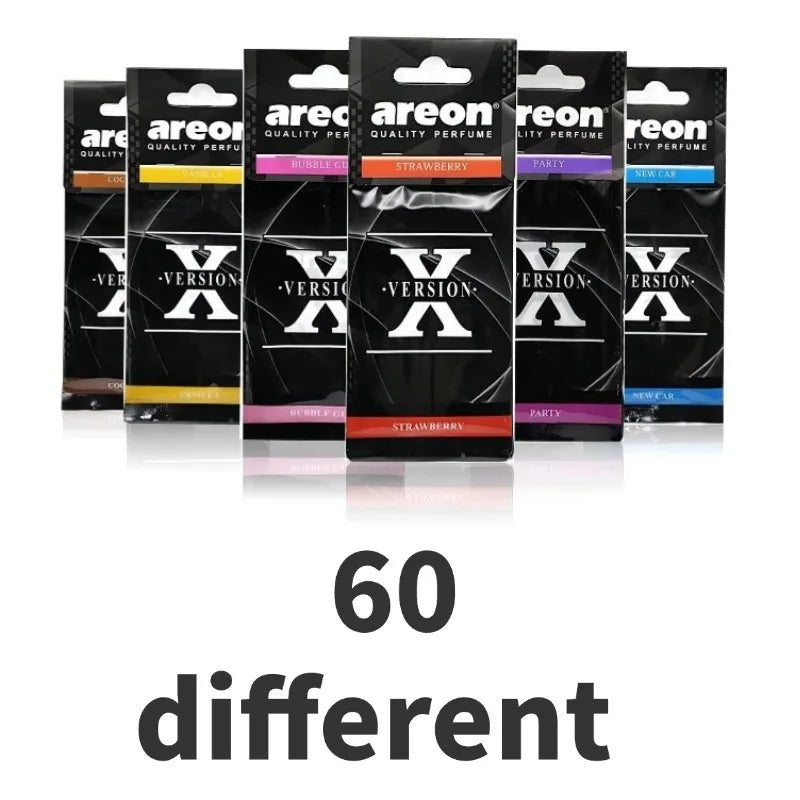 Our High - Quality [Shape X] car air fresheners, which can be used as decorations for car rearview mirrors, are available in sets - Sahin Orginals