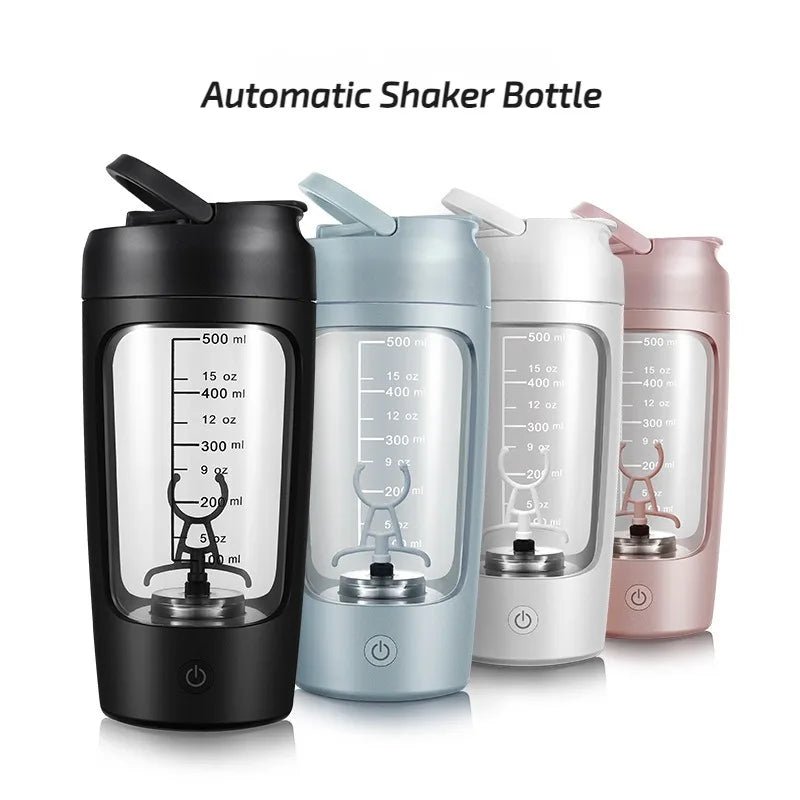 SB Elektrischer Protein - Shaker Becher – Tragbarer, wiederaufladbarer Mixer mit 1200 mAh Akku, Mehrzweck - Mixbecher mit 650 ml für Fitness und Training - Sahin Orginals