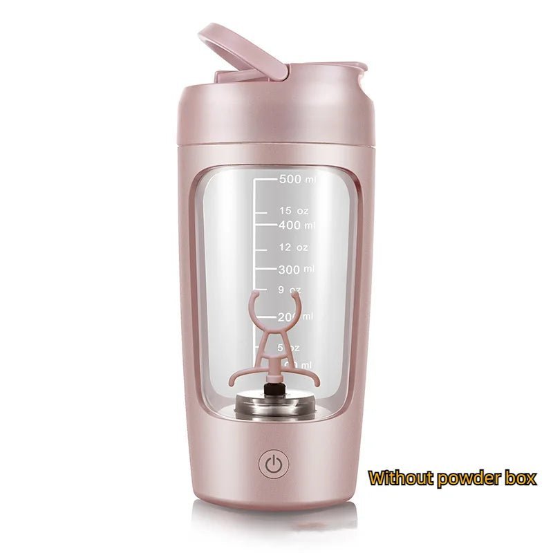 SB Elektrischer Protein - Shaker Becher – Tragbarer, wiederaufladbarer Mixer mit 1200 mAh Akku, Mehrzweck - Mixbecher mit 650 ml für Fitness und Training - Sahin Orginals