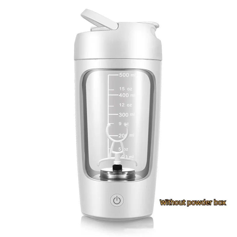 SB Elektrischer Protein - Shaker Becher – Tragbarer, wiederaufladbarer Mixer mit 1200 mAh Akku, Mehrzweck - Mixbecher mit 650 ml für Fitness und Training - Sahin Orginals
