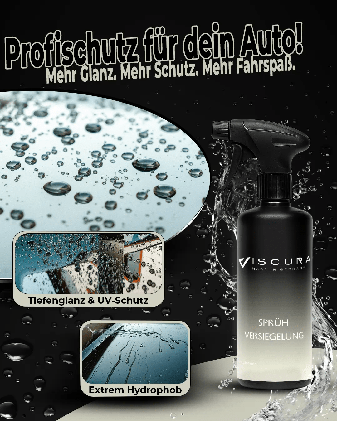 Sprühversiegelung - Sahin Orginals